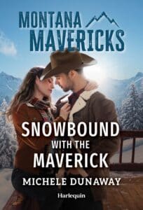 Cover of Snowbound with the Maverick from Montana Mavericks